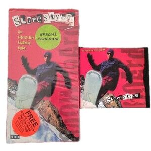 SlopeStyle (3DO) - In Long Box! RARE  3D0 slope style Great Shape In Shrink Wrap
